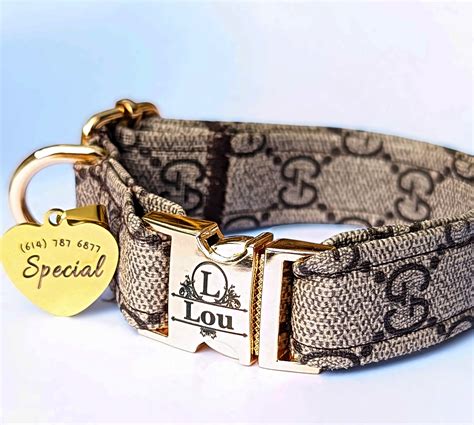 gucci dog collars replica|Gucci dog collars and leashes.